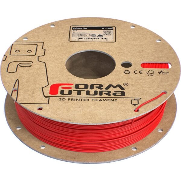 [MOQ: 10KG] Volcano PLA Red, 1.75mm / 750g