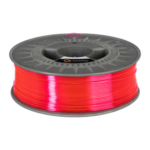 [MOQ: 10KG] PETG Neon Pink Transparent, 1.75 mm (1.000 g)