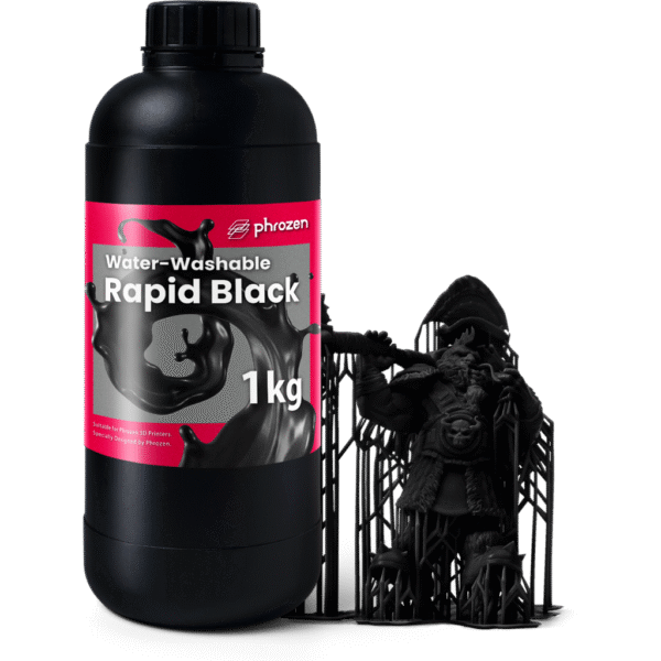 Water-Washable Resin - Black, 1.000 g