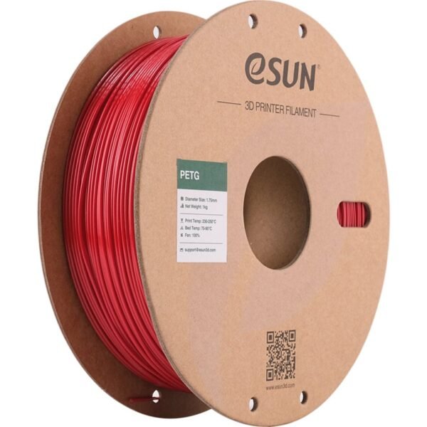 [MOQ: 10KG] PETG Fire Engine Red, 1.75 mm / 1000 g