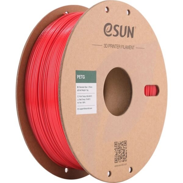 [MOQ: 10KG] PETG Red, 1.75 mm / 1000 g