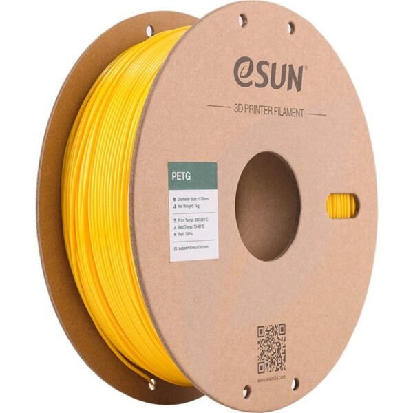 [MOQ: 10KG] PETG Yellow, 1.75 mm / 1000 g