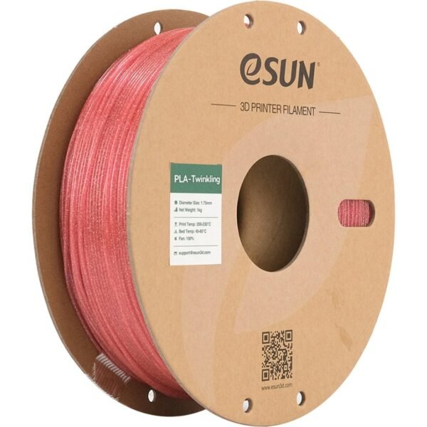 [MOQ: 10KG] PLA-Twinkling Pink, 1.75 mm / 1000 g