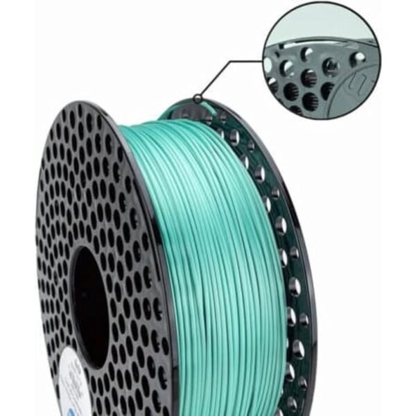 [MOQ: 10KG] PLA Silk Turquoise Blue, 1,75 mm / 1000 g