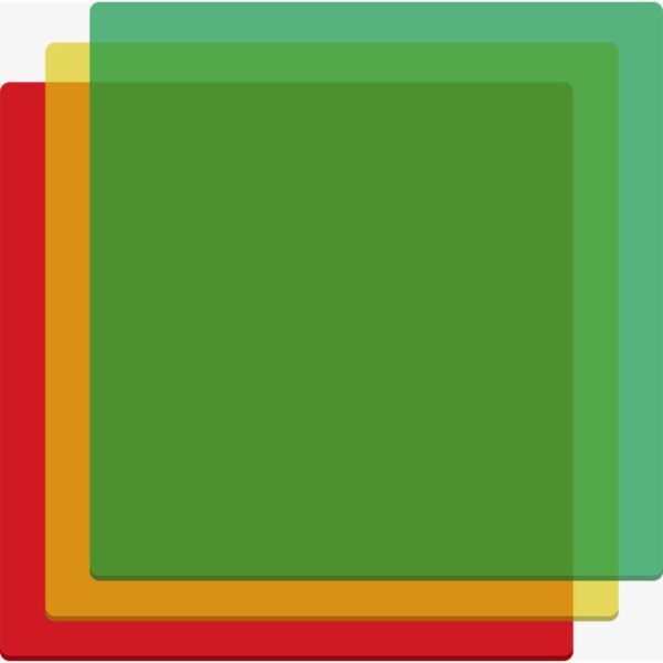 Acrylic Plate Set - Transparent, 300 x 300 x 3 mm