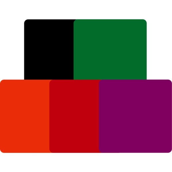 Acrylic Sheet Set - Opaque, 300 x 300 x 3 mm