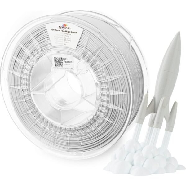 [MOQ: 10KG] Premium PLA High Speed Telegrey, 1,75 mm / 1000 g