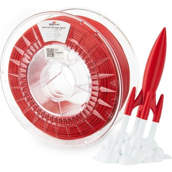 [MOQ: 10KG] Premium PLA High Speed Traffic Red, 1,75 mm / 1000 g