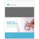Scratch-off Sticker Sheets, Silver