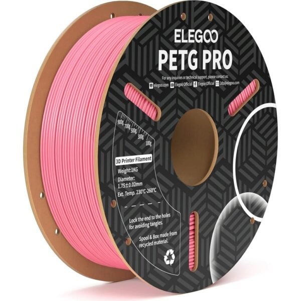[MOQ: 10KG] PETG PRO Pink, 1.75 mm / 1000 g