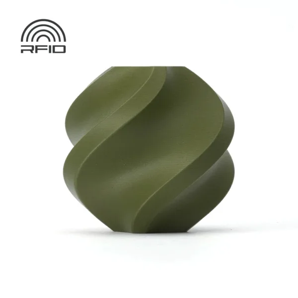 [MOQ: 10KG] PLA Matte Dark Green, Spool (1.000 g)