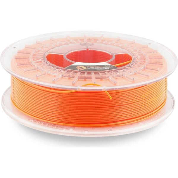 [MOQ: 10KG] CPE HG100 Neon Orange Transparent, 1.75 mm (750 g)