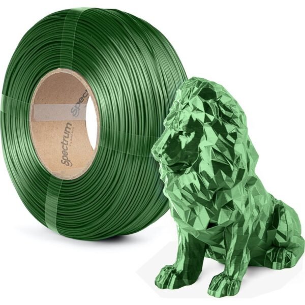 [MOQ: 10KG] ReFill PLA Silk Tropical Green, 1.75 mm / 1000 g