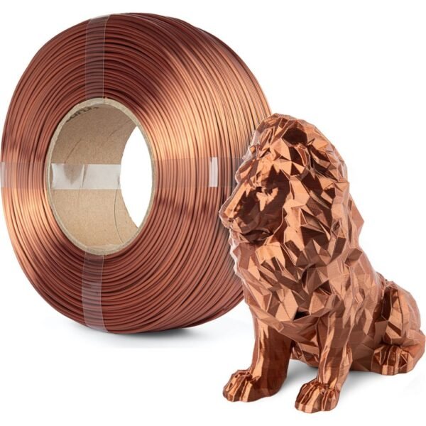 [MOQ: 10KG] ReFill PLA Silk Spicy Copper, 1.75 mm / 1000 g