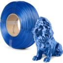 [MOQ: 10KG] ReFill PLA Silk Indigo Blue, 1.75 mm / 1000 g