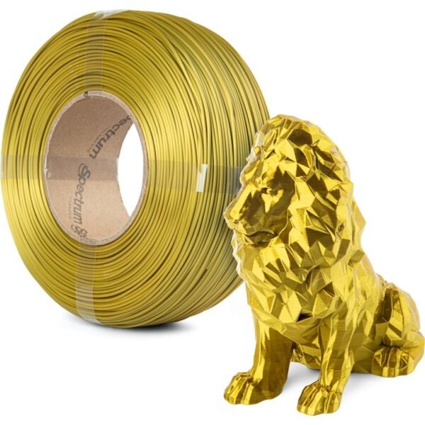[MOQ: 10KG] ReFill PLA Silk Glorious Gold, 1.75 mm / 1000 g