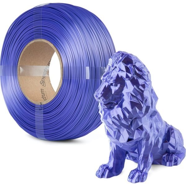 [MOQ: 10KG] ReFill PLA Silk Amethyst Violet, 1.75 mm / 1000 g