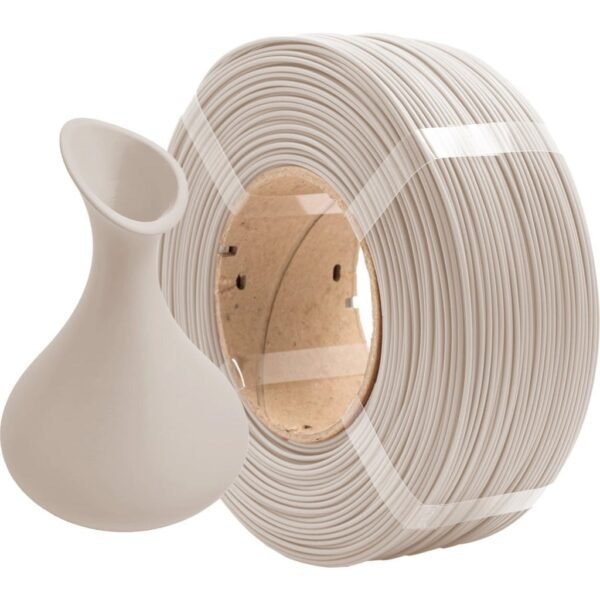 [MOQ: 10KG] PLA Matte Refill Off-White, 1.75 mm / 1000 g