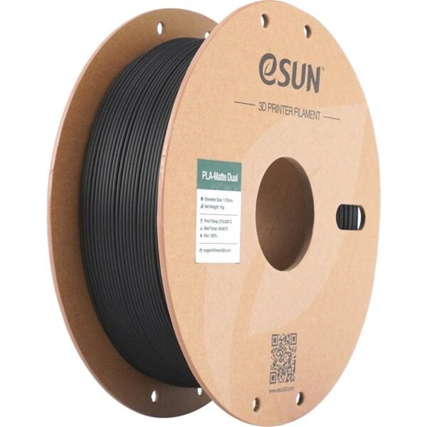 [MOQ: 10KG] PLA-Matte Dual Black White, 1.75 mm / 1000 g