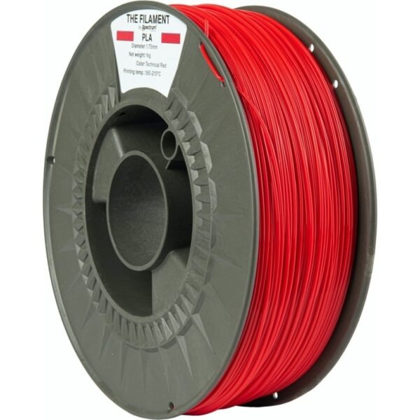 [MOQ: 10KG] PLA Technical Red, 1.75 mm / 1000 g