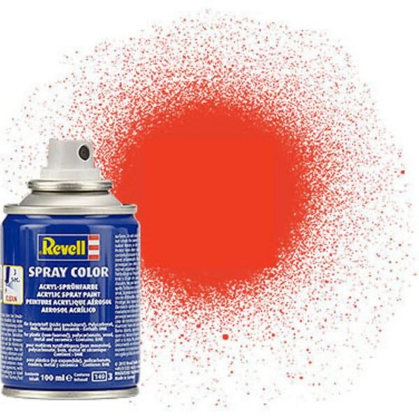 Aerosol Paint - Bright Orange Matte, 100 ml