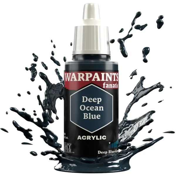 Warpaints Fanatic: Deep Green Blues, Deep Ocean Blue (18 ml)