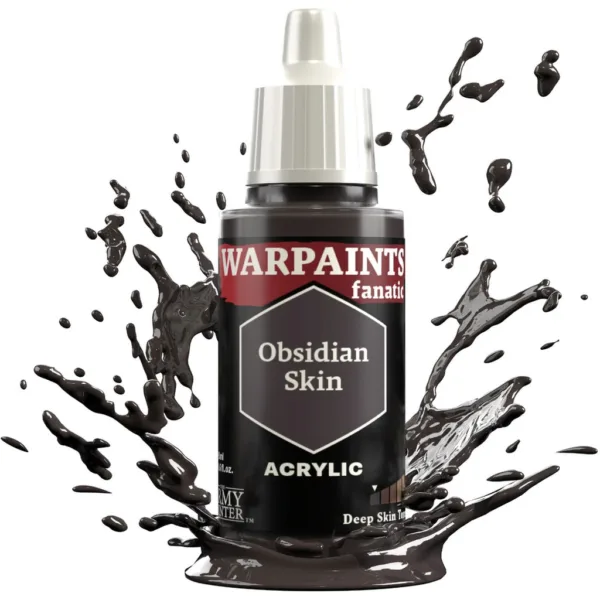 Warpaints Fanatic: Deep Skin Tones, Obsidian Skin (18 ml)