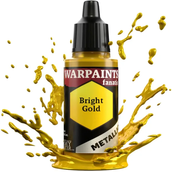 Warpaints Fanatic Metallic, Bright Gold (18 ml)