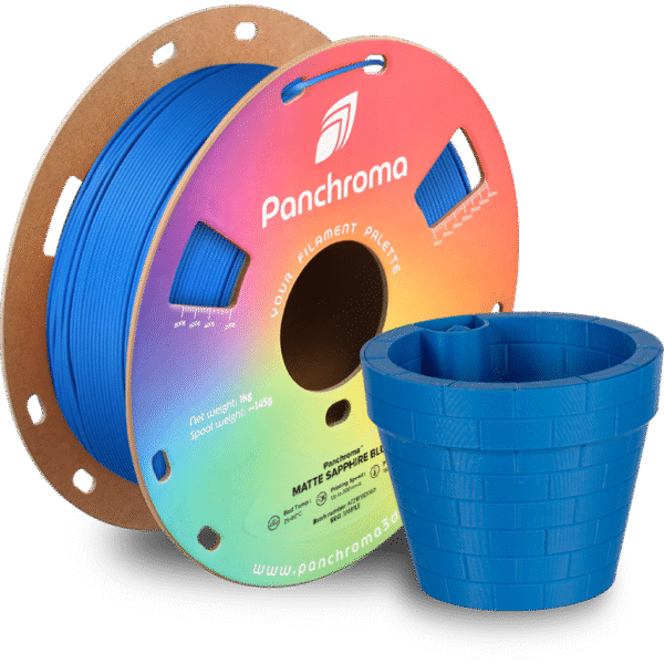 [MOQ: 10KG] Panchroma? PLA Matte Sapphire Blue, 1,75 mm / 1000 g