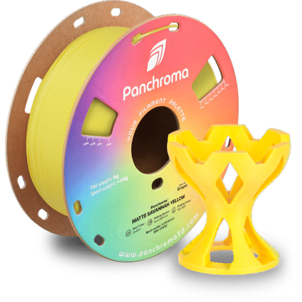 [MOQ: 10KG] Panchroma? PLA Matte Savannah Yellow, 1,75 mm / 1000 g