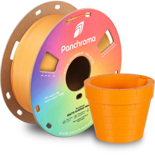 [MOQ: 10KG] Panchroma? PLA Matte Sunrise Orange, 1,75 mm / 1000 g