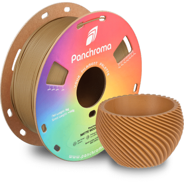 [MOQ: 10KG] Panchroma? PLA Matte Wood Brown, 1,75 mm / 1000 g