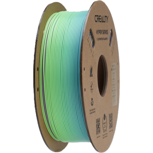 [MOQ: 10KG] Hyper PLA Rainbow  Wild Blossom-Short Gradient, 1.75 mm / 1000 g