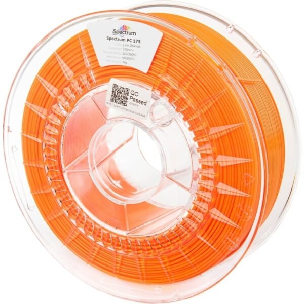 [MOQ: 10KG] PC 275 Lion Orange, 1.75 mm / 1000 g