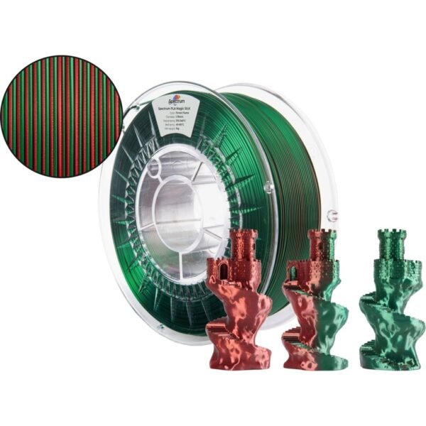 [MOQ: 10KG] PLA Magic Silk Forest Flame, 1,75 mm / 1000 g