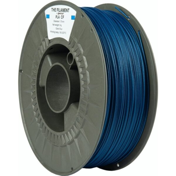 [MOQ: 10KG] PLA CF Blue, 1.75 mm / 1000 g