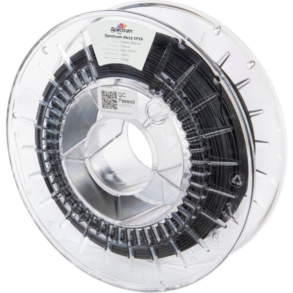 [MOQ: 10KG] PA12 CF15 Carbon Black, 1,75 mm / 500 g