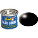 Enamel Color - Black, Silk, 14 ml