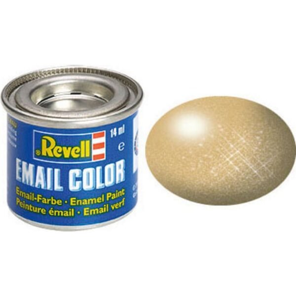 Enamel Color - Gold Metallic, 14 ml