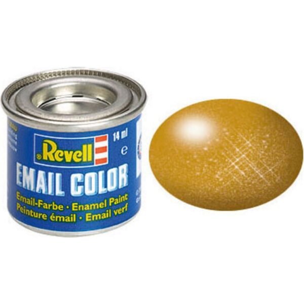 Enamel Color - Brass Metallic, 14 ml