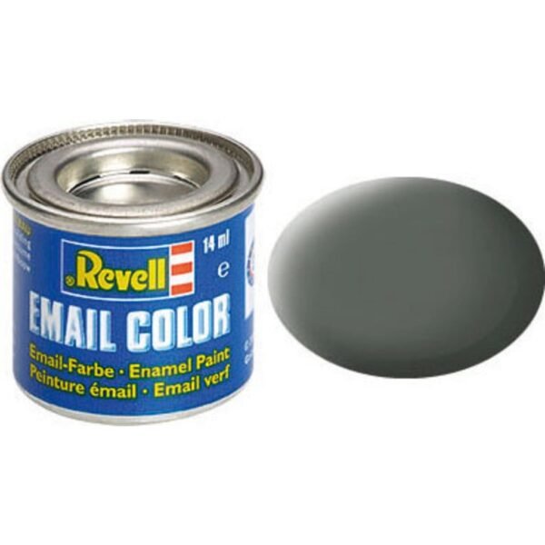Enamel Color - Olive Grey Matte, 14 ml