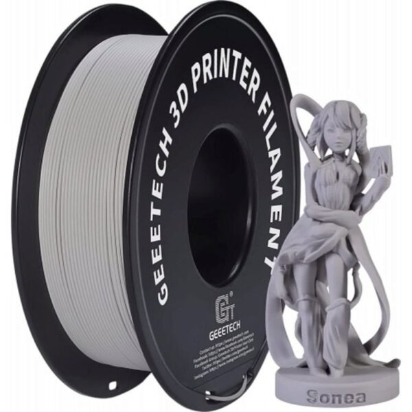 [MOQ: 10KG] PLA Matte Light Grey, 1.75 mm / 1000 g