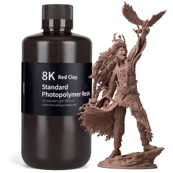 8K Standard Resin Red Clay, 1.000 g