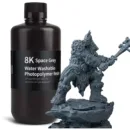 8K Water-washable Resin Space Grey, 1.000 g