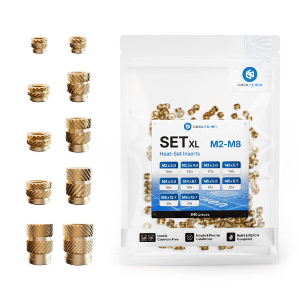 Threaded Insert Set XL