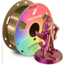 [MOQ: 10KG] Panchroma? PLA Dual Silk Aubergine (Lime-Magenta), 1,75 mm / 1000 g