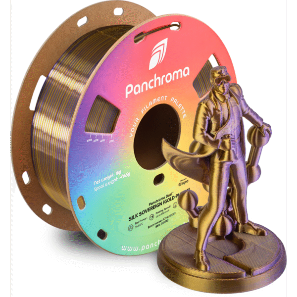 [MOQ: 10KG] Panchroma? PLA Dual Silk Sovereign (Gold-Purple), 1,75 mm / 1000 g