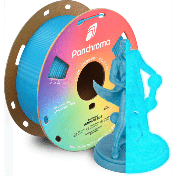 [MOQ: 10KG] Panchroma? PLA Luminous Blue, 1,75 mm / 1000 g