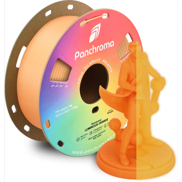 [MOQ: 10KG] Panchroma? PLA Luminous Orange, 1,75 mm / 1000 g
