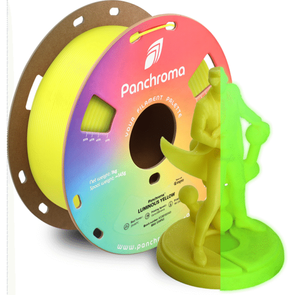 [MOQ: 10KG] Panchroma? PLA Luminous Yellow, 1,75 mm / 1000 g